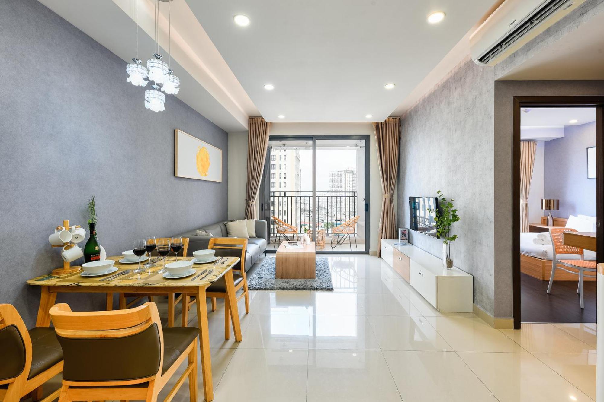 S Lux Apartment Ho Şi Min Dış mekan fotoğraf